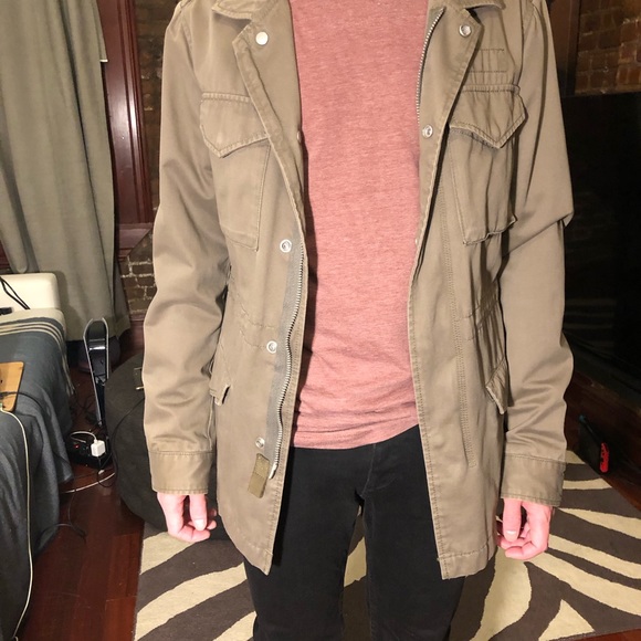 All Saints Military Style Jacket Size Small - Picture 4 of 16